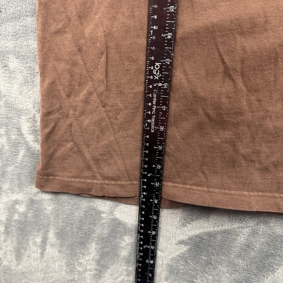 Vintage Iowa Hawkeyes Shirt Womens Large Brown Tee 90s Cropped Style !READ! - Picture 6 of 7